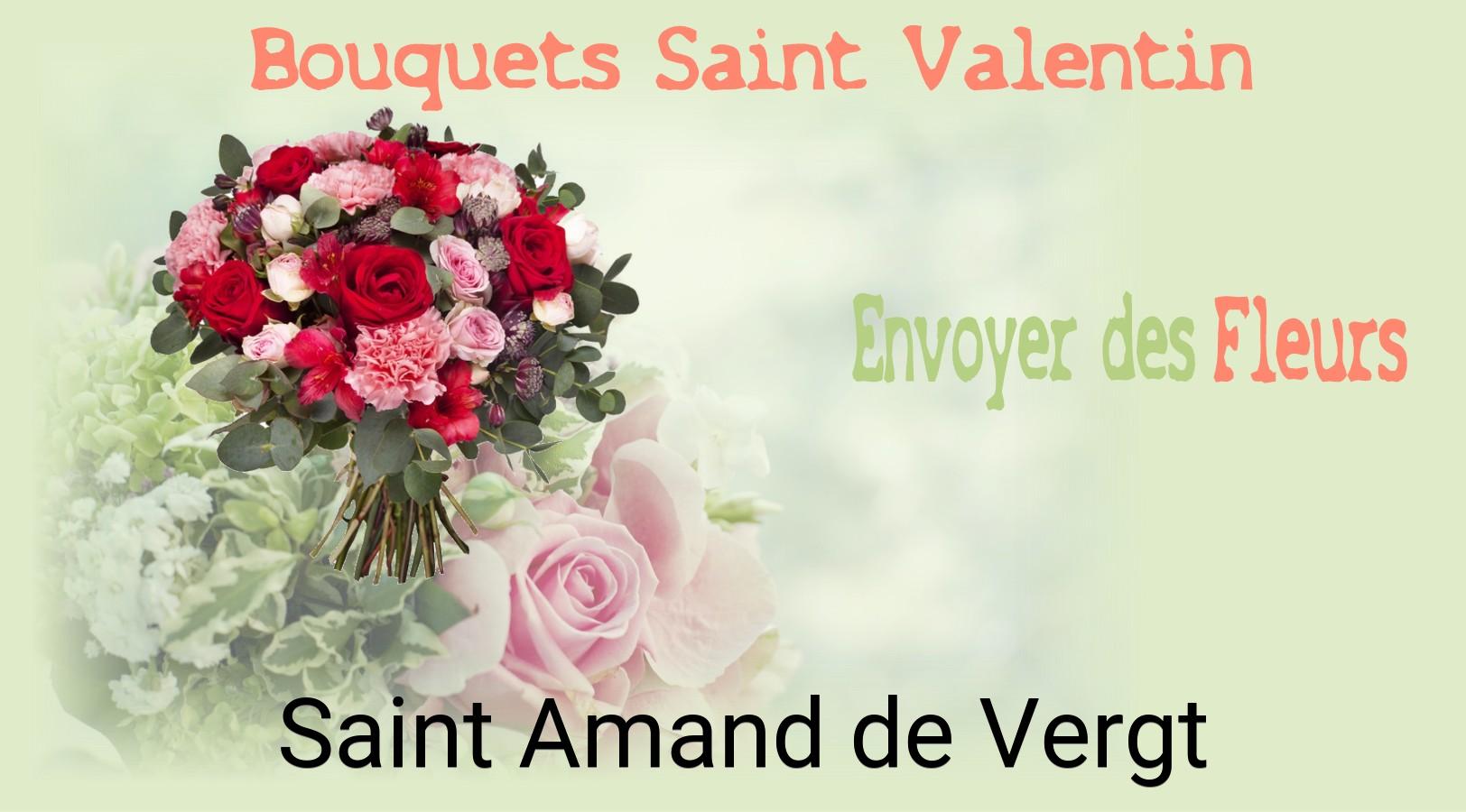 Roses de Saint-Valentin livrées à Saint-Amand-de-Vergt